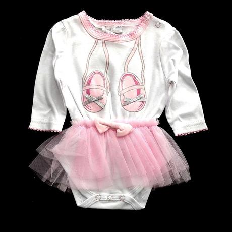 Dětské body s tutu sukýnkou, 62