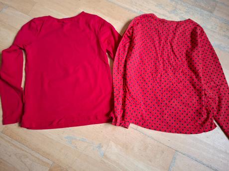 2x triko vel 122/128, h&m,122