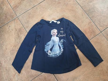 Tričko h&m, frozen, vel. 110/116, h&m,110