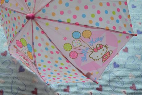 Dětský dívčí deštník deštníček sanrio hello kitty,