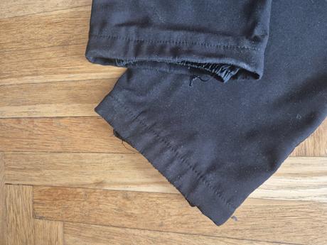 2x zateplené softshellové kalhoty, 122