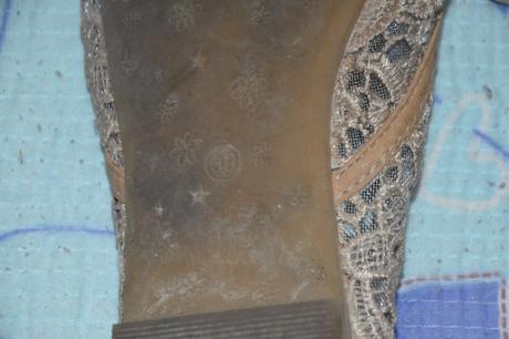 Béžové balerínky na tkaničky, colorful,39