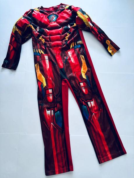 An19/ kostým ironman - v.8/9 let, 