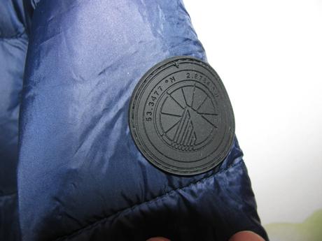 Pánská modrá prošívaná zimní bunda v by ver, xl