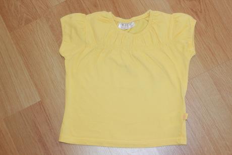 Tričko, triko okay nabírané - žluté vel. 80, okay,80