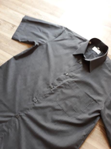 Šedá pánska košile, 40