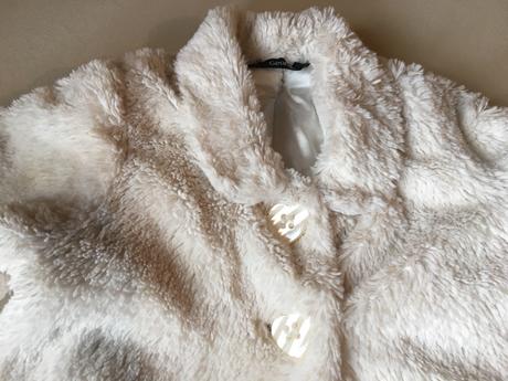 Bílý kožíšek - kabátek, george,86