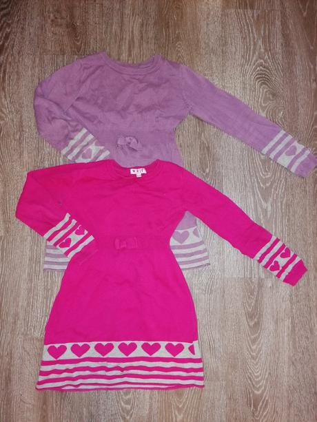 Úpletové šaty, 116