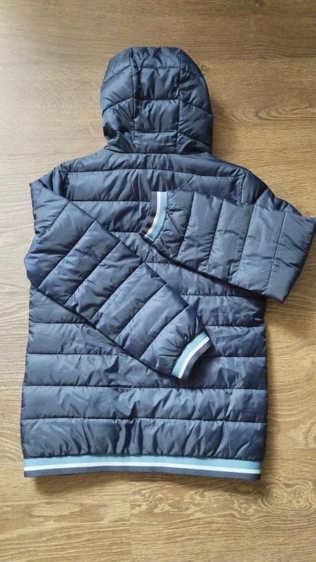 Tmavomodrá bunda 146, 146