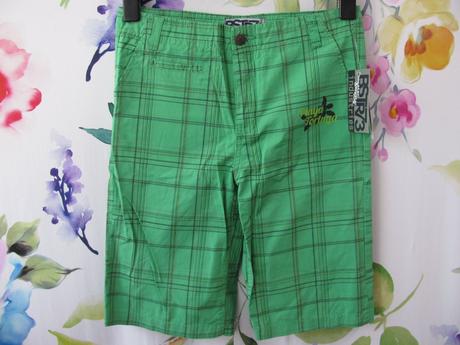 Skvělé plátěné kraťasy bstr73, 164