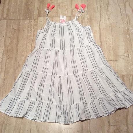 Bavlněné šaty s proužkem zn. matalan, matalan,140