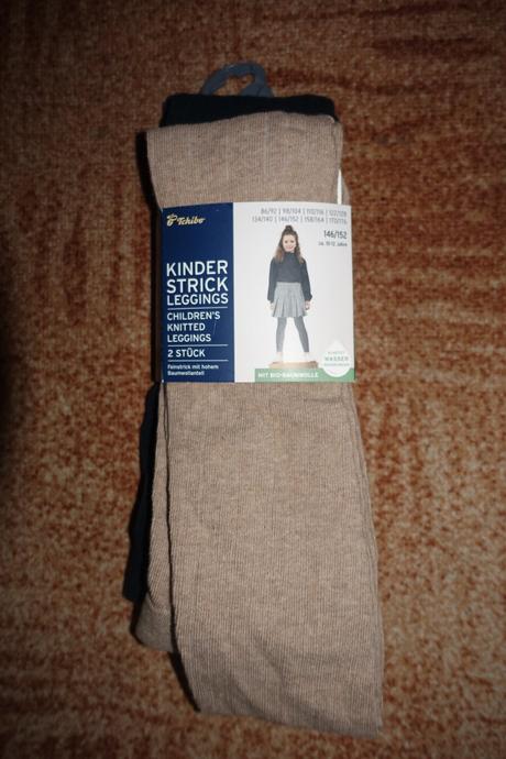 Duopack dívčích legín tchibo vel. 146-152, tchibo,146