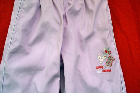 Podzimní šusťákové kalhoty na 3-3,5roku, 98 / 104