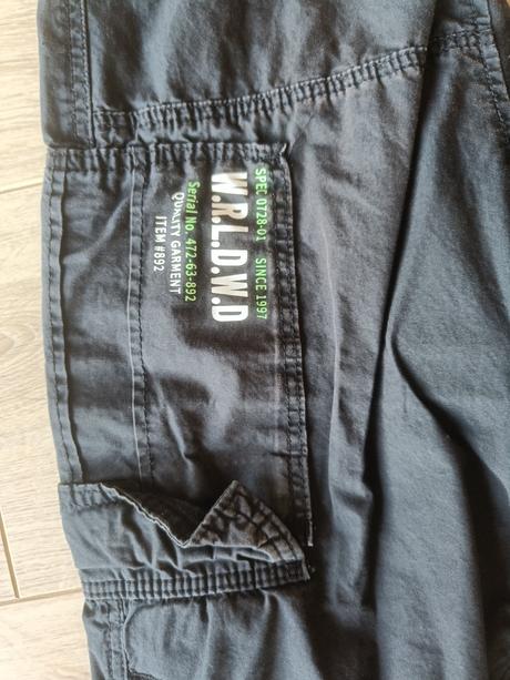 Plátěné jogger kalhoty, velikost 158, h&m,158