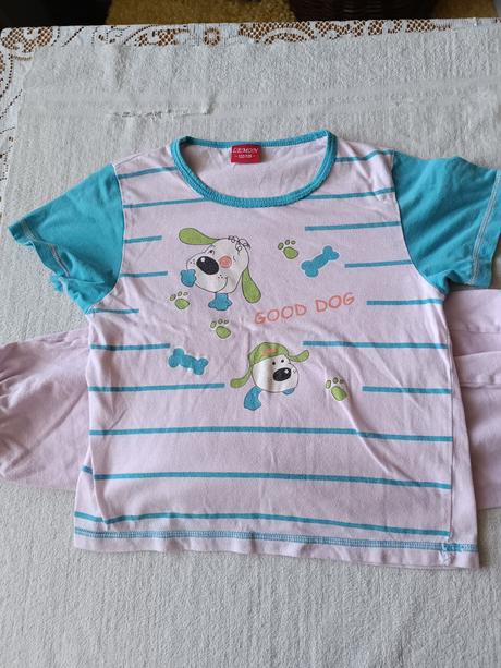 Dívčí pyžamo lemon, 122