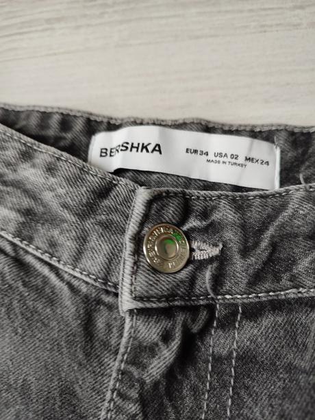 Džíny bershka, velikost 34, bershka,34