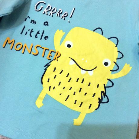 Bavlněné tričko s příšerkou, primark,92