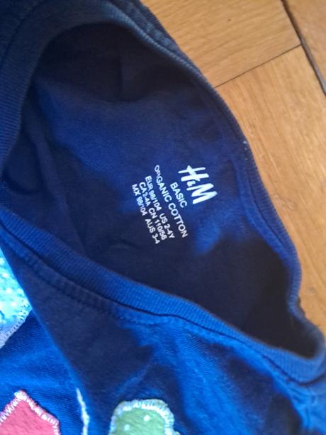 Tričko s domečekem, h&m,104