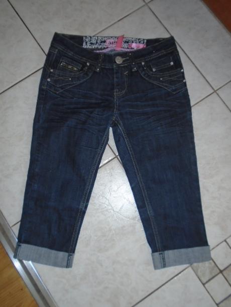 Džínové kraťasy bermudy vel 12/13l, 152 / 158