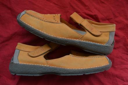 Dámské kožené boty v.40/41, 41