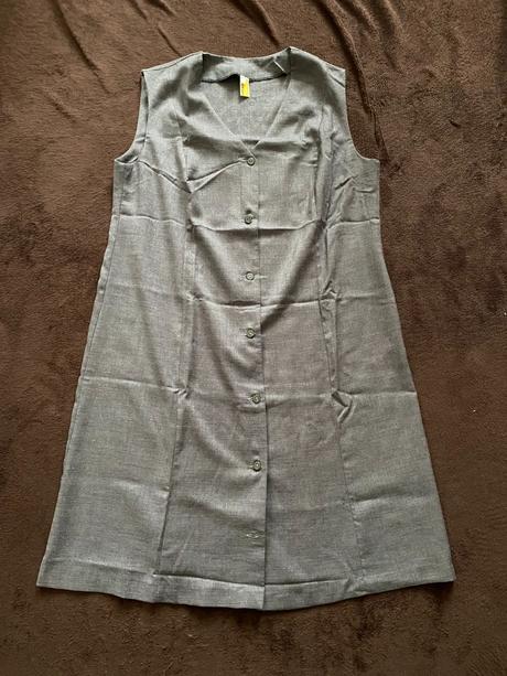 Dámská společenská dlouhá obleková vesta vel. 46, 46