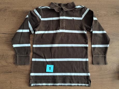 Triko dlouhý rukáv polokošile 116, l.o.g.g.,116