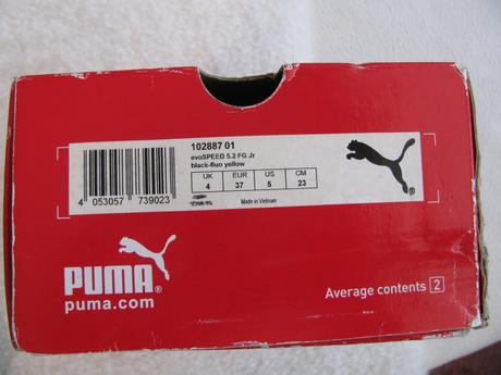 Dětské kopačky puma evo speed, puma,37