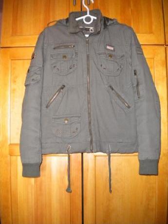 Přechodová  bunda s kapucí ve stylu safari, 170