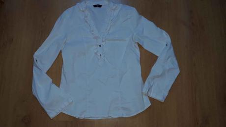 Bílá košile přes hlavu, f&f, vel 40, f&f,40