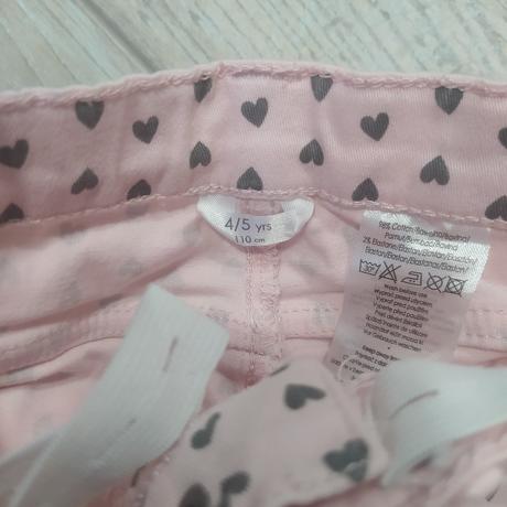 Dívčí rifle se srdíčky 110, pepco,110