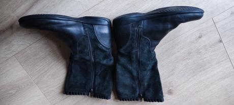 Nádherné kožené kozačky zn. clarks vel. 34, clarks,34