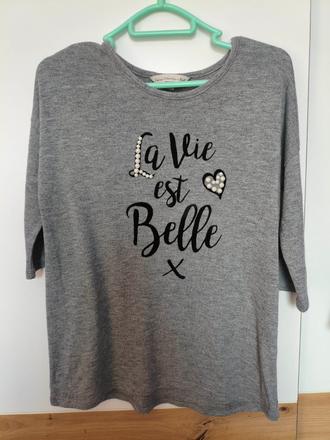 Prodloužený svetřík dámský, f&f,xs