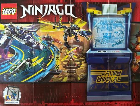 Lego jay avatar - arcade pod 71715,