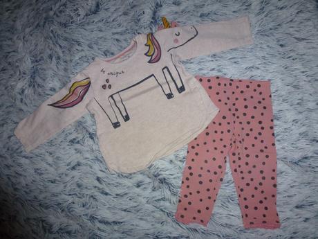 Komplet pro holčičku s jednorožcem jednorožec unic, f&f,74