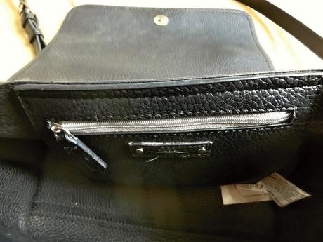 Černá minimalistická kabelka crossbody zara basic, zara