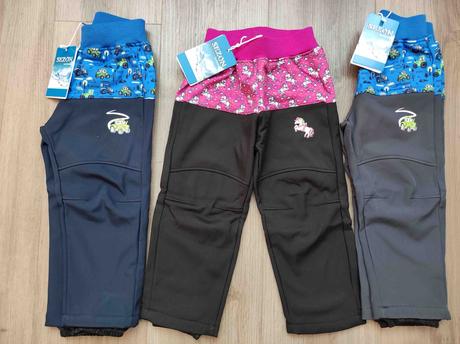 Softshellové zimní kalhoty obrázkové 86-116, 86 - 116