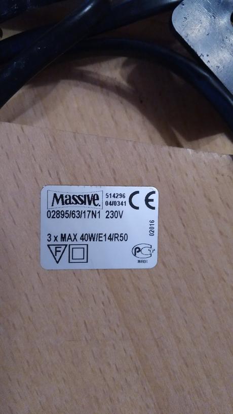 Stropní bodové světlo massive, 