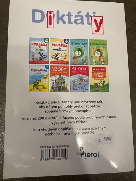 Diktáty pro 4. třídu,