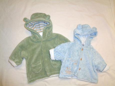 Krásné podšité mikroflízové mikiny, c&a,62