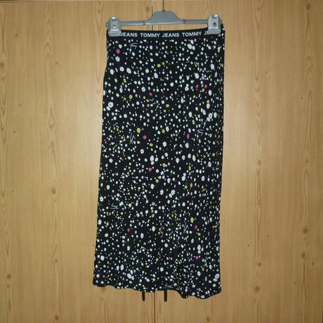 Dlouhá květinková sukně tommy hilfiger, tommy hilfiger,s