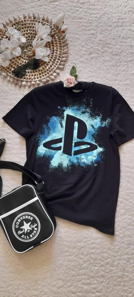 H&m bavlněné tričko playstation, h&m,164