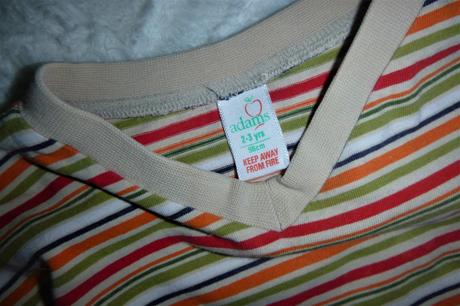 Triko klučičí - pruhované vel.cca.92-98, adams,92
