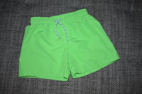 Výrazné zelené plavkové kraťasy h&m, 110/116/122, h&m,116