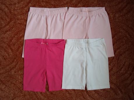 Bílé růžové legíny legínky, kiki&koko,122