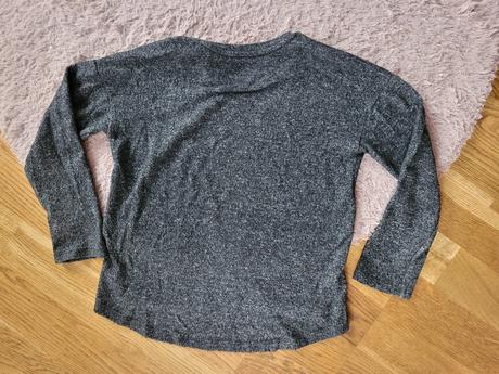 Slabý svetřík s flitry vel. 6-7 let, h&m,122