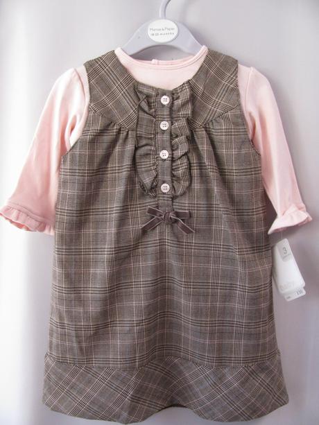 Souprava-šatovka+triko-mamas & papas, mamas & papas,86