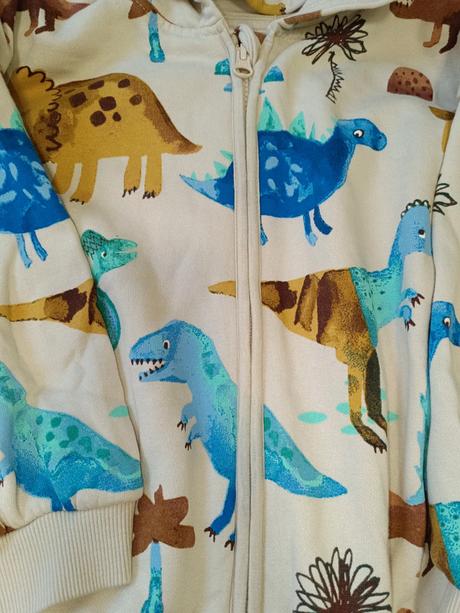 Mikina s dinosaury na zip 104 george, george,104