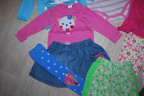 Jarní/letní balík oblečení celkem 11 ks, 68–80