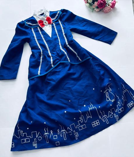 Ob/ kostým šafy marri poppins - v.7/8 let, 