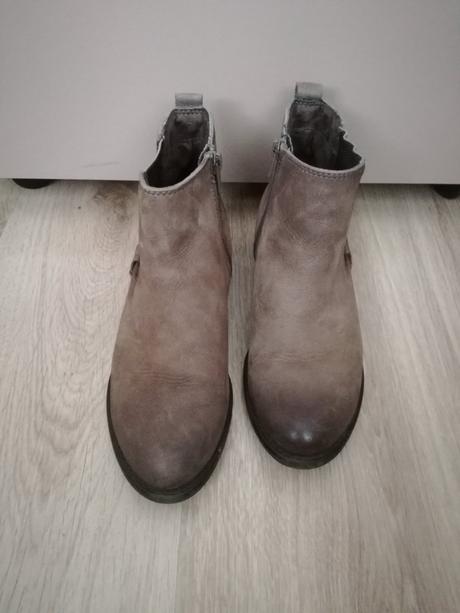 Dámské kotníčkové boty na zip, vel. 36/37, baťa,37